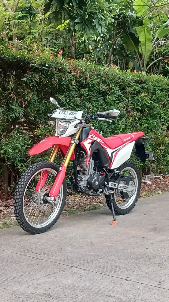 KM 23rb Honda CRF 150L tahun 2017 Siap Pakai