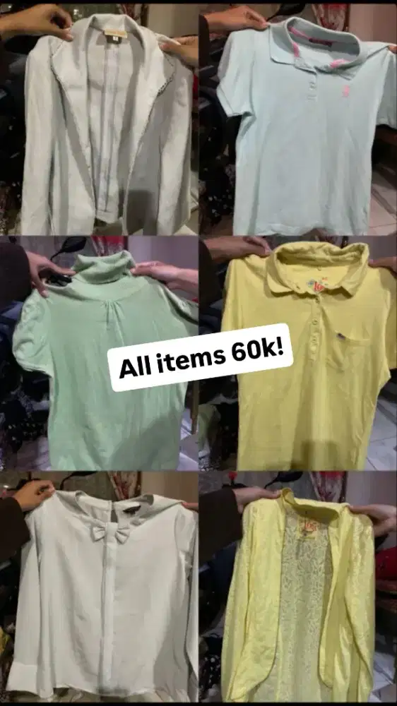 Kaos wanita lengan pendek