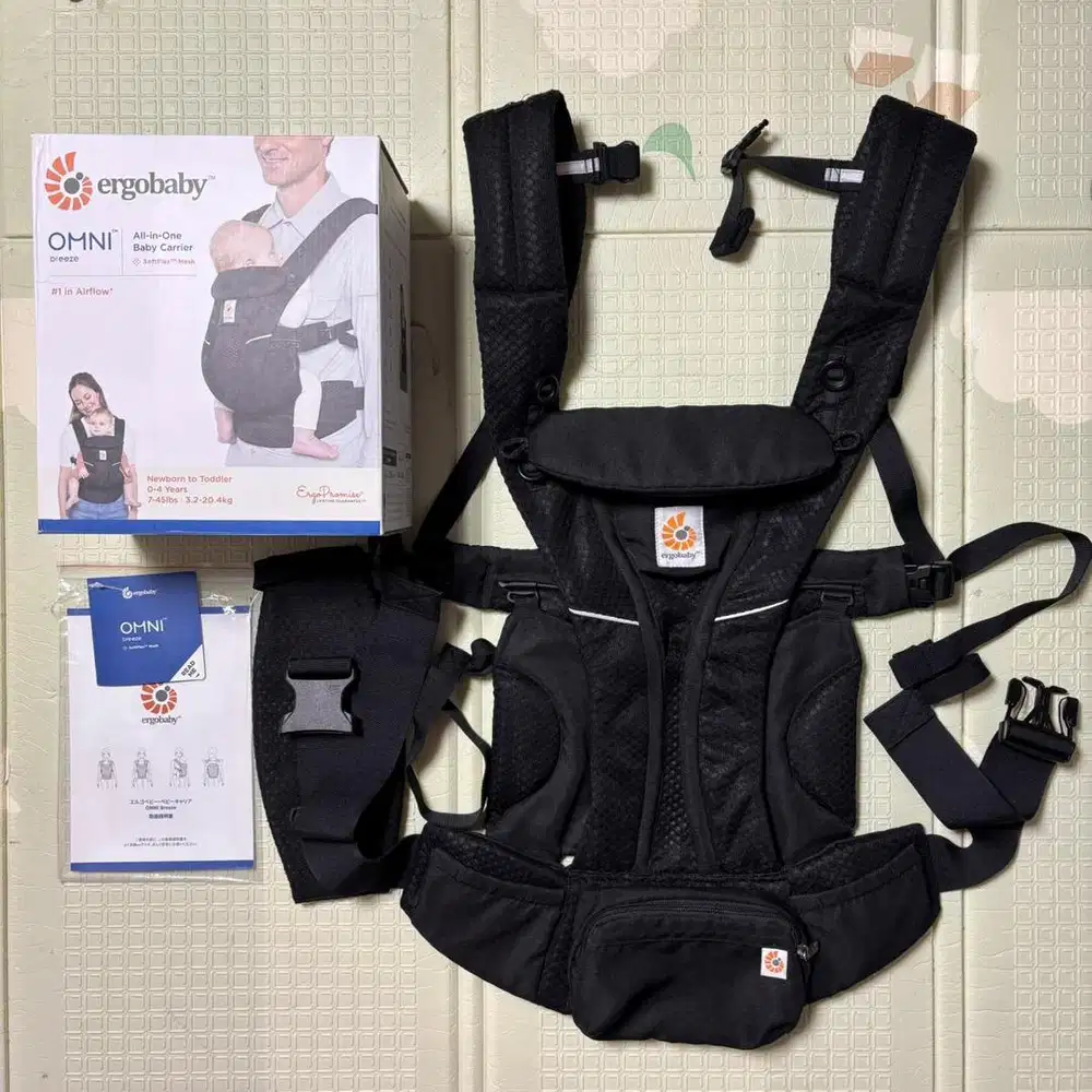 JUAL PRELOVED OMNI BREEZE ERGOBABY ORI