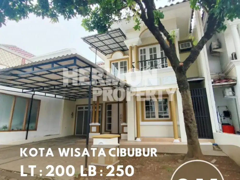 Elegan & Excluisve ,Rumah Modern Siap Huni di Kota Wisata Cibubur