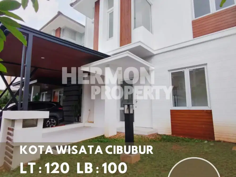 Rumah Modern Minimalis Bagus di Kota Wisata Cibubur - Harga Miring