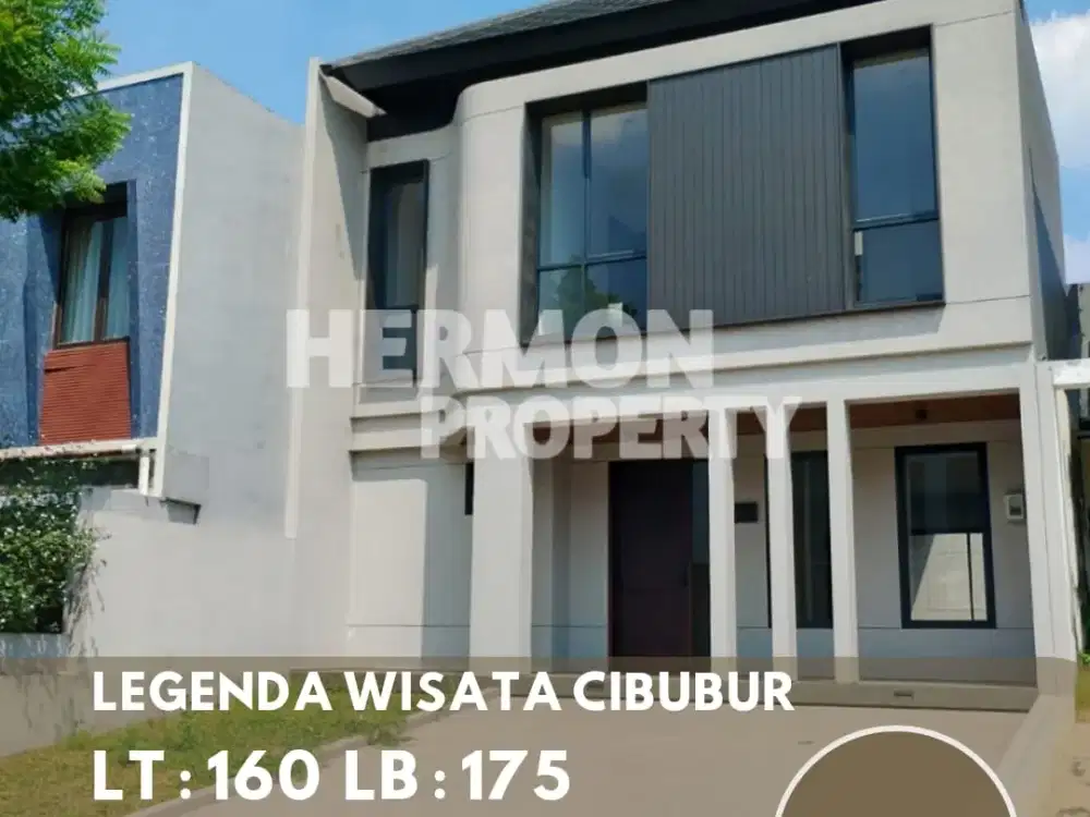 Rumah Modern Minimalis Bangunan seperti Rumah Baru di Legenda Wisata Cibubur