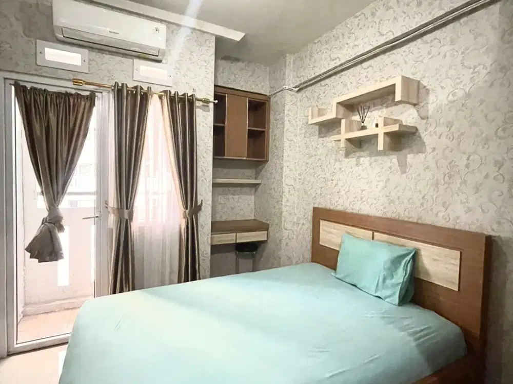 APARTEMEN STUDIO TOWER MALL FULLY FURNISHED MURAH GREEN PRAMUKA CITY