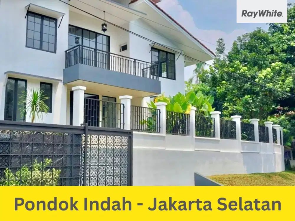 Rumah Mewah di Pondok Indah Dijual - Semi Furnished, SHM, Nilai Sewa Tinggi