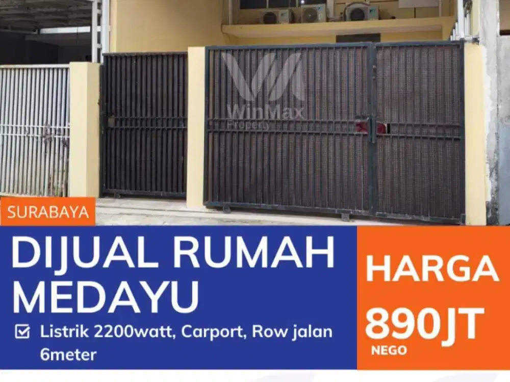 DIJUAL RUMAH MEDAYU