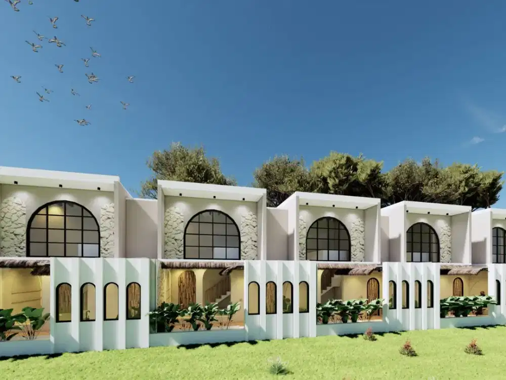 hanya 300 Jutaan, Punya Villa Cantik di Jogja: Private Pool, 2 Lantai