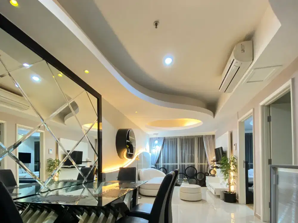 DISEWAKAN APARTEMEN CASA GRANDE RESIDENCE 3BR CONNECTING MALL KOKAS