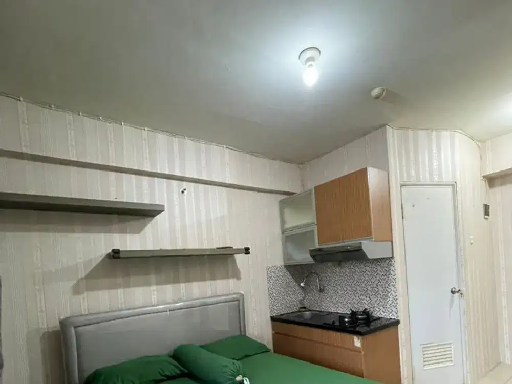JUAL CEPAT ! APARTEMEN STUDIO FULLY FURNISHED GREEN PRAMUKA CITY