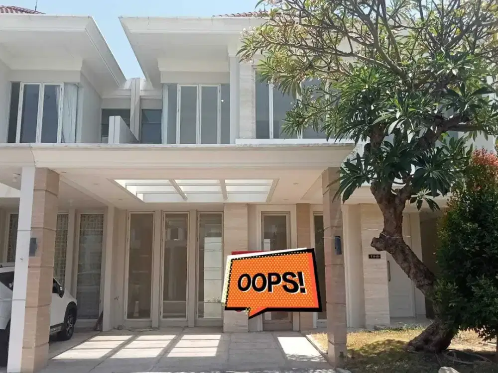 Rumah San Antonio Pakuwon city siap huni kondisi bagus semi furnish el