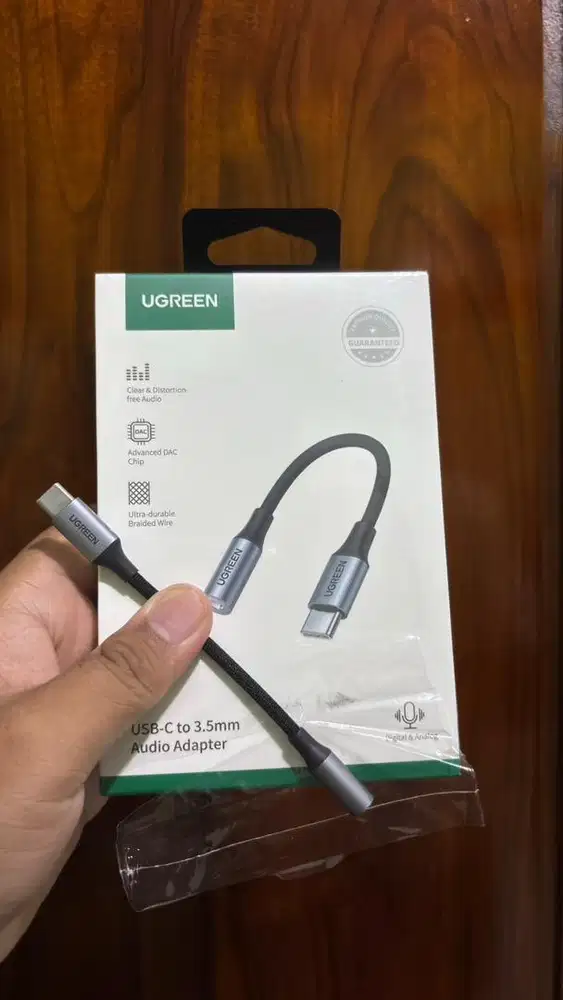 Ugreen Converter Kabel USB C to Audio Jack 3.5 MM