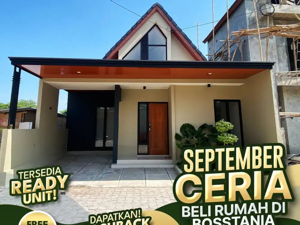 Inspirasi Perumahan 1 Lantai Minimalis dekat RS Moewardi Solo