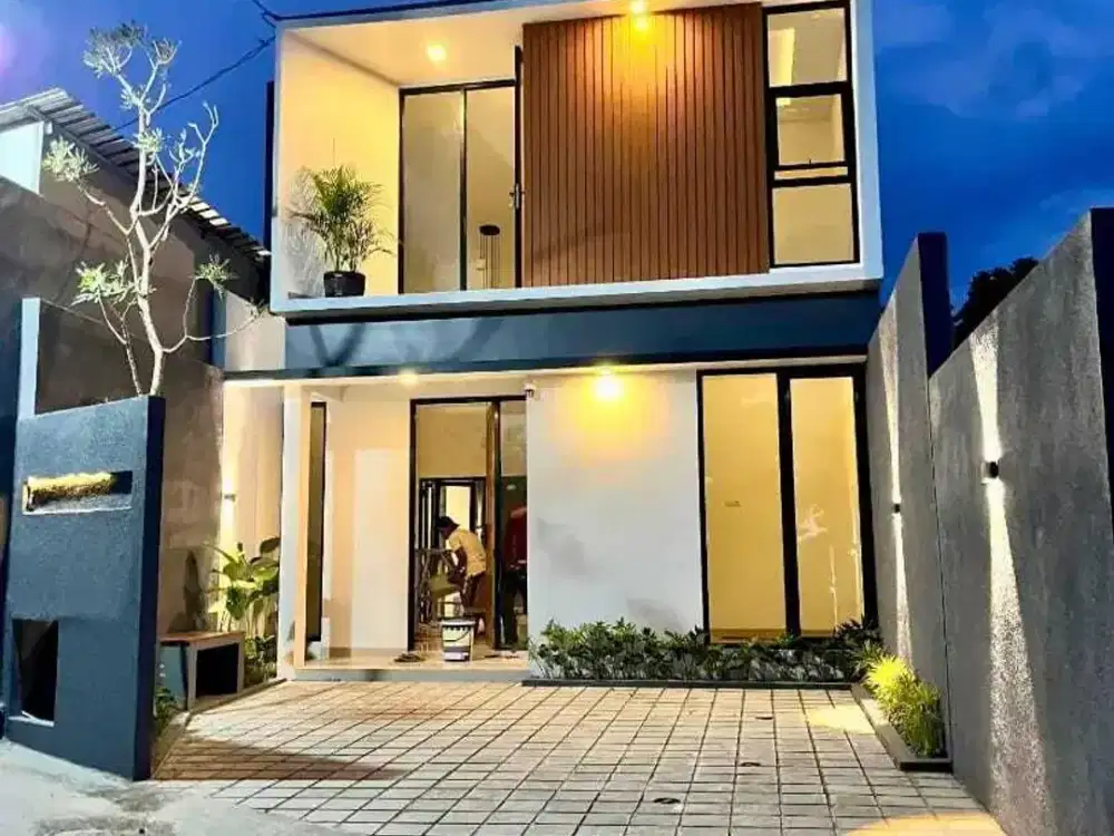 RUMAH KONTEMPER CANTIK JL KALIURANG KM 12. DEKAT KAMPUS UII