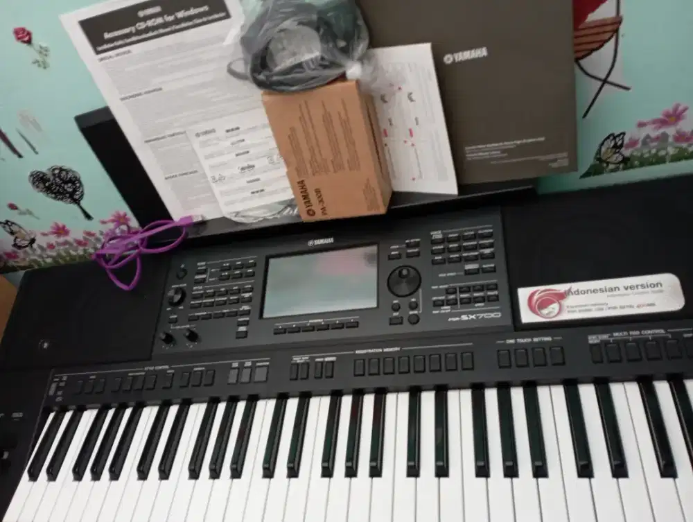 DJUAL YAMAHA PSR SX700 PIANO ARRANGER JARANGPAKE USB TOUCH SCREEN PSRS