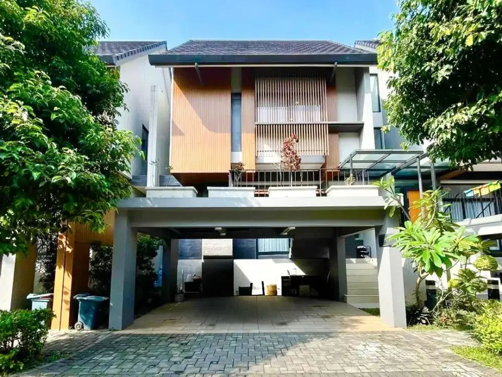 WTS / Dijual Rumah BSD Caelus Greenwich Park Cantik Furnish