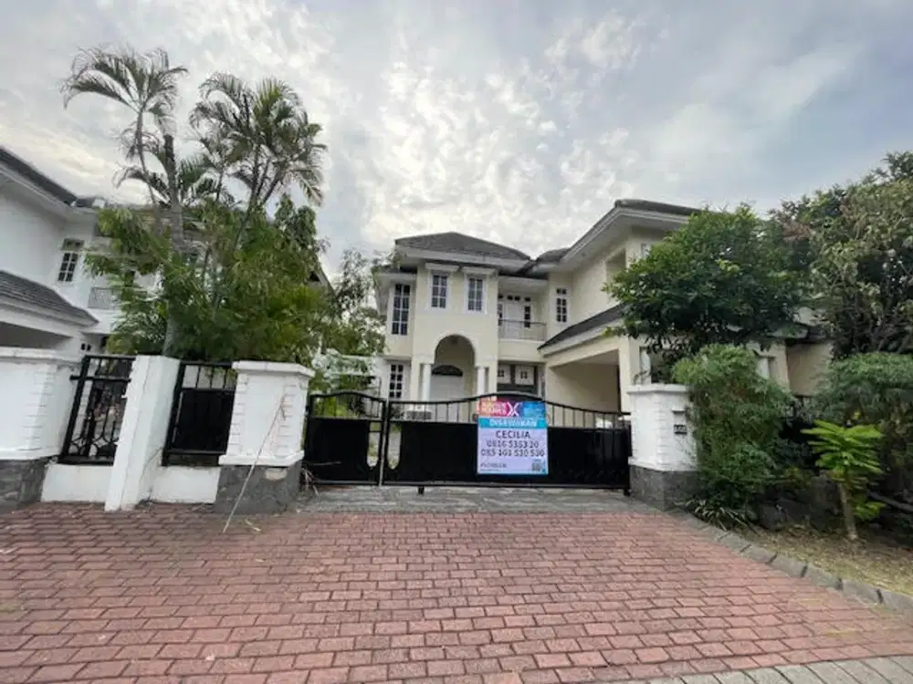 Rumah disewakan di Villa Bukit Mas Cluster Amsterdam Blok A, Surabaya