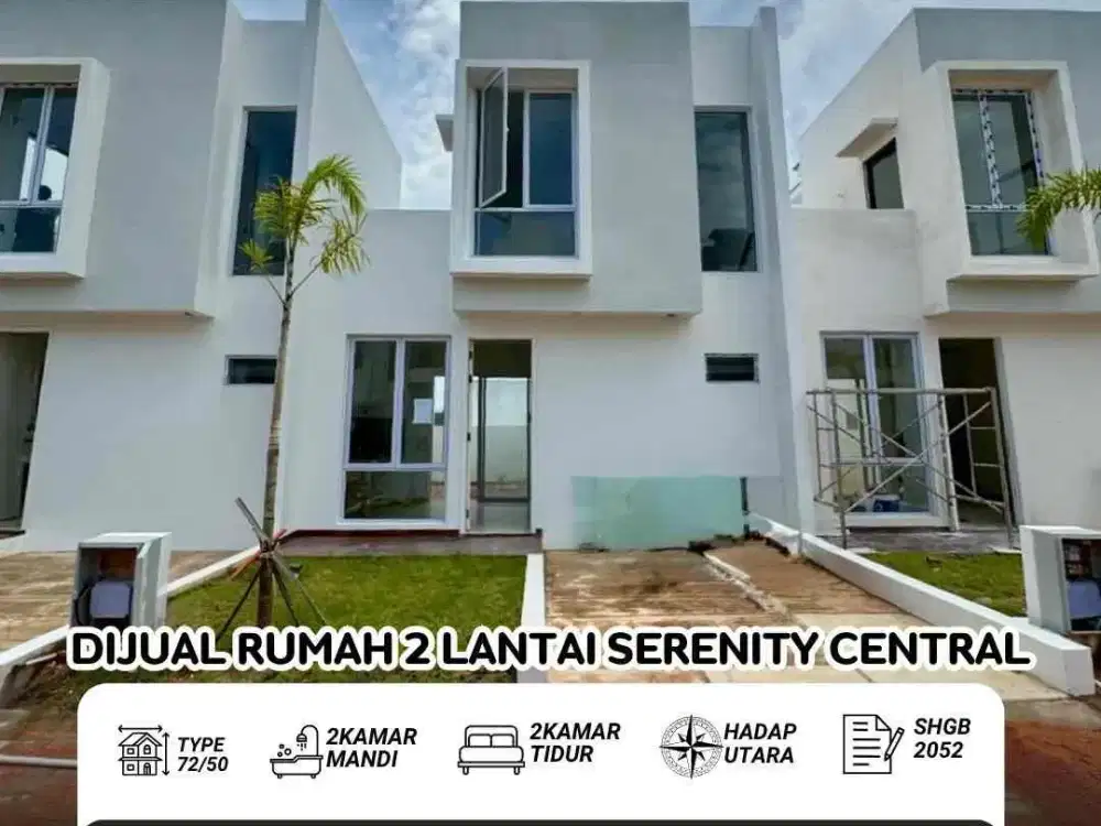 Dijual Rumah serenity central sekupang