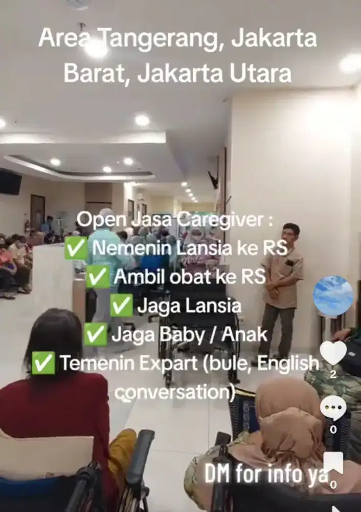 Jaga Rawat Lansia, Baby, Spg, Dll
