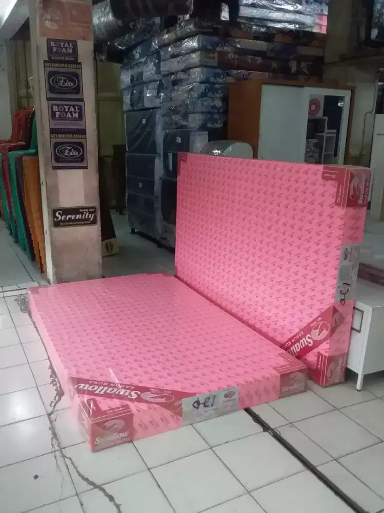 Kasur busa swallow pink