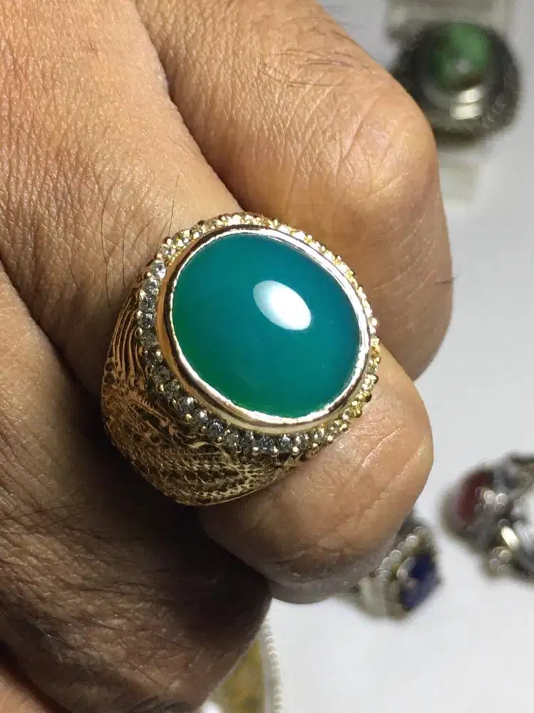 BATU BACAN PALAMEA ASLI NO MINUS KRISTAL NATURAL