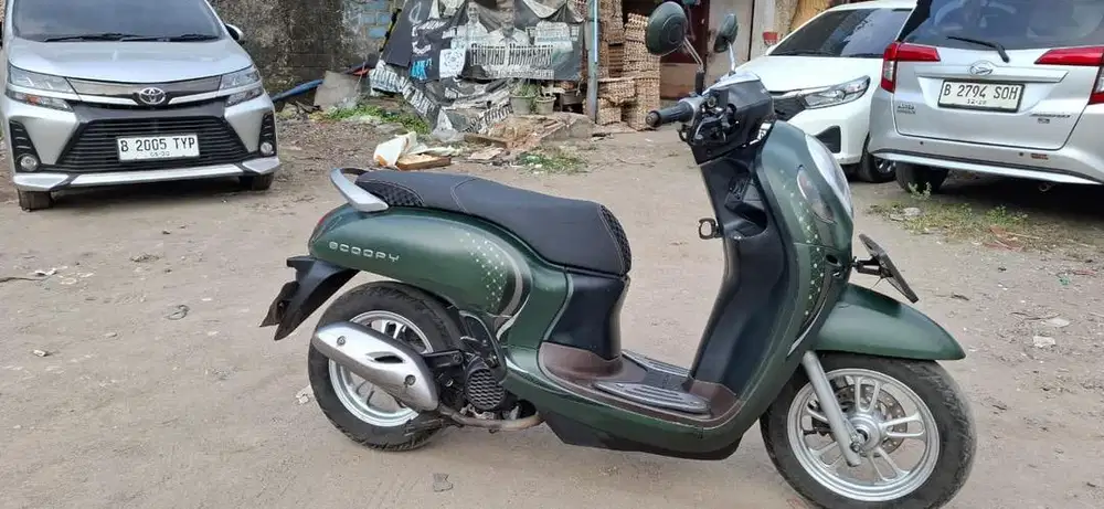 Scoopy mulus keyless kunci 2 tahun 2024