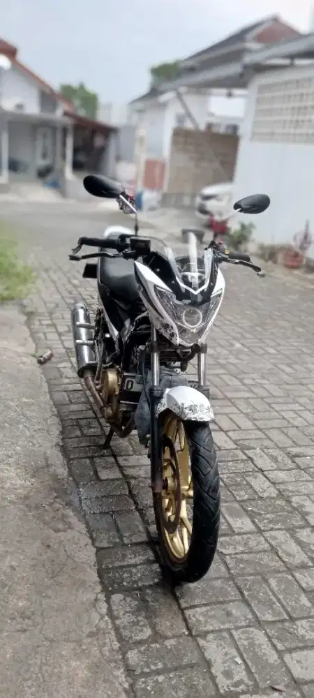 Satria FU FL 2014 ss lengkap pajak isi kaleng panjang siap pakai