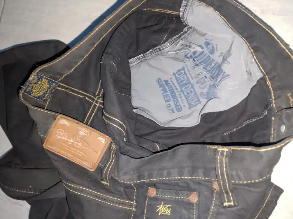 Superdry ripped denim