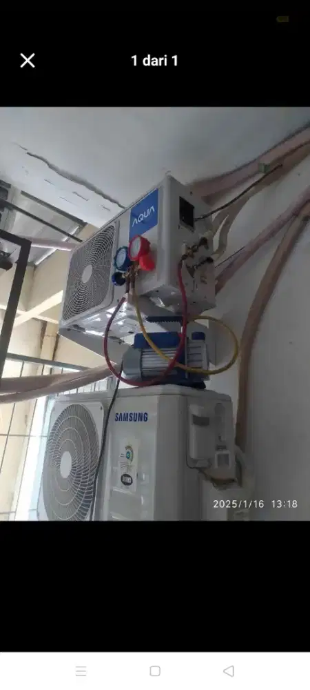 Jasa servis AC kulkas mesin cuci kompa air dll