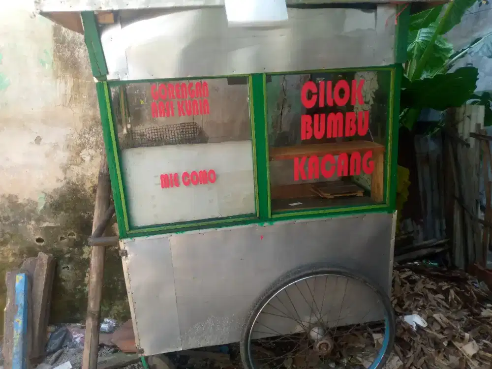Roda gerobak jualan