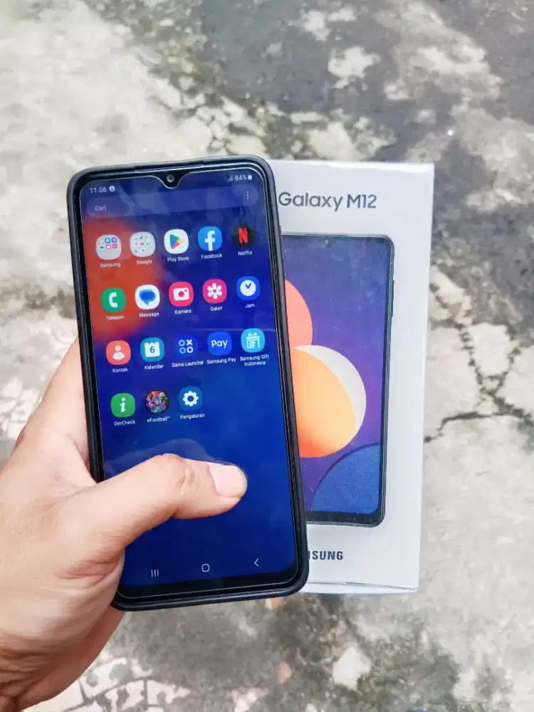 SAMSUNG M12 RAM 4+4/64GB FULLSET