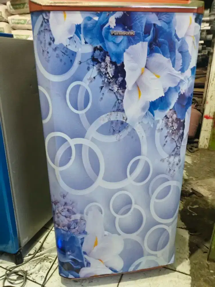 Kulkas panasonic 1 pintu normal komplit