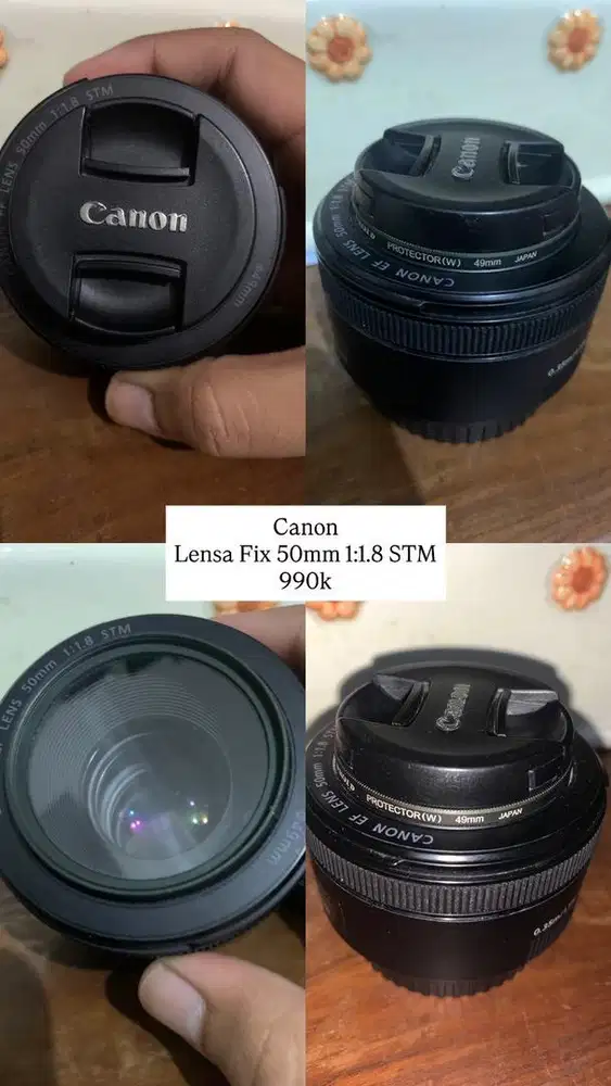 Canon Lemsa Fix 50mm 1:1.8 stm