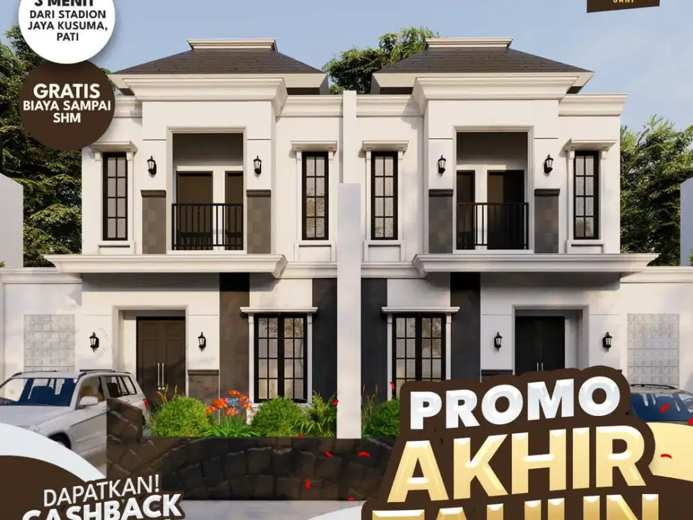 Perumahan 2 Lantai Di Kota Pati; Inspirasi ala America Style