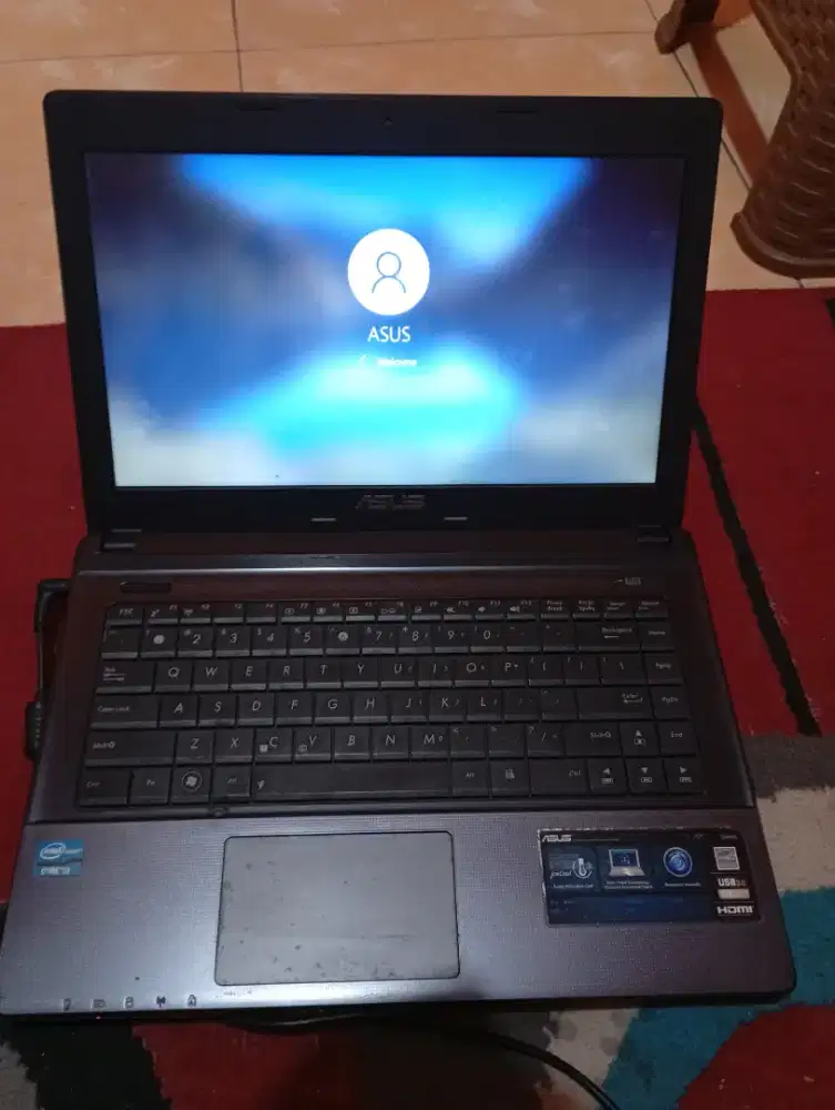 Asus X45C Intel I3 RAM 4GB SSD 128GB