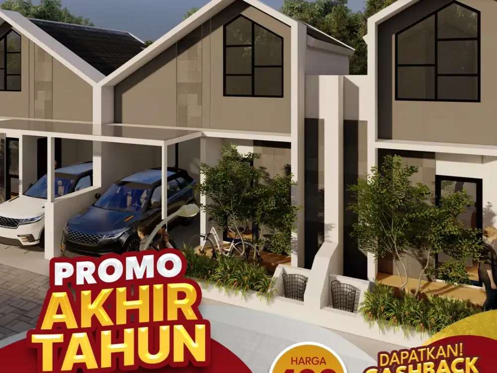 Desain Minimalis di Perumahan Mewah 1 Lantai Dekat RS Moewardi Solo