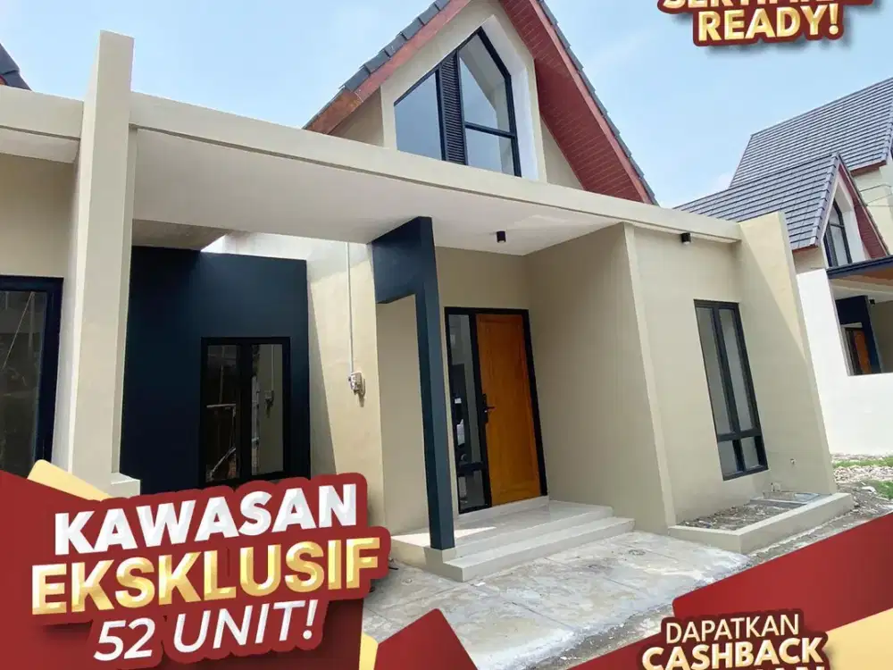 Perumahan 1 Lantai: Kesan Minimalis Bergaya Scandinavia Di kota Solo