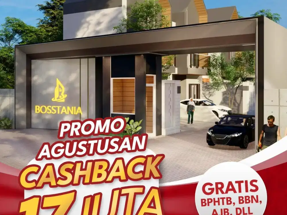 Rumah Mewah dengan Taman Pribadi Dekat Solo Safari Zoo