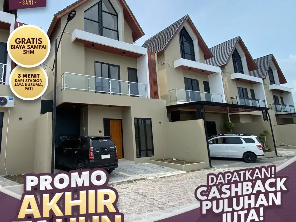 Perumahan 2 Lantai: Simpel dan Berkelas ala Scandinavia Di Kota Pati
