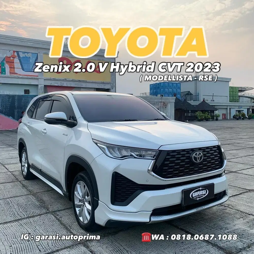 Innova Zenix V Hybrid Modellista RSE 2023 mantap