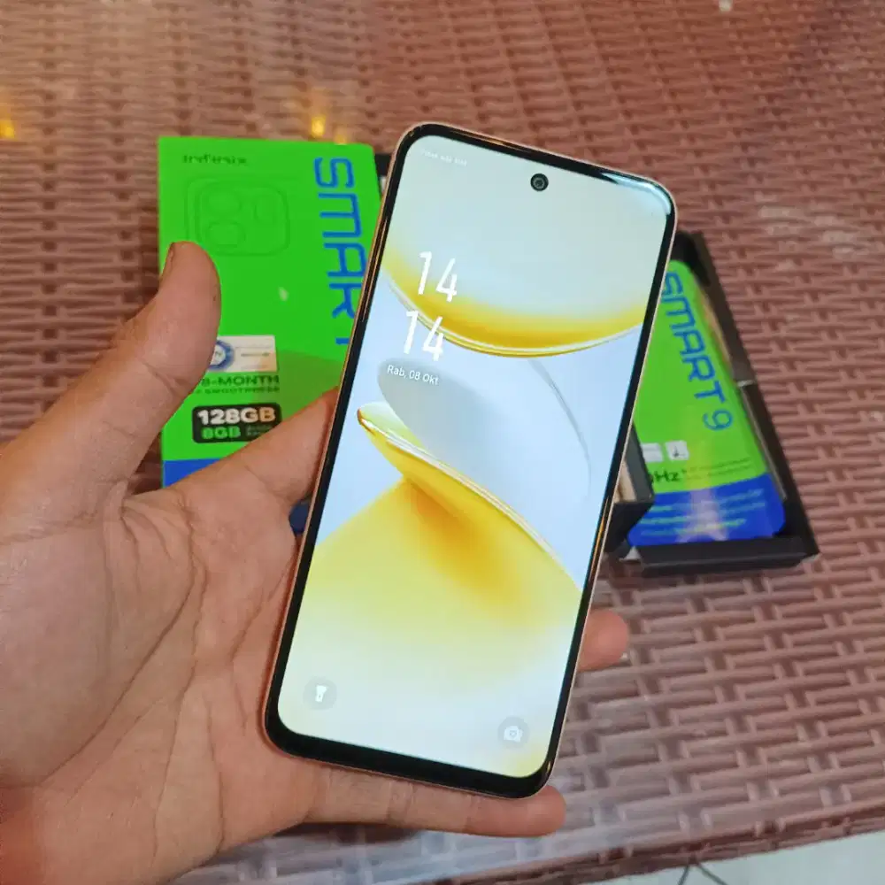Infinix smart 9 4+4/128 Lengkap ori