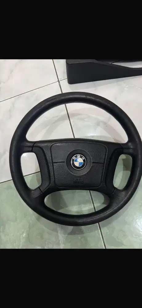 Jual stir original BMW E36 dan console tengah original E36