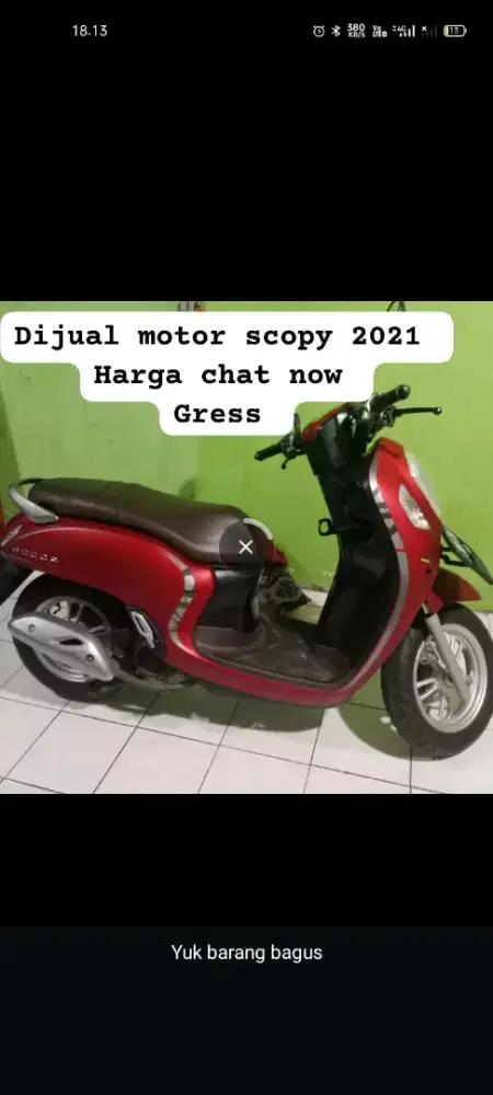 Honda Scoopy 2021 murah
