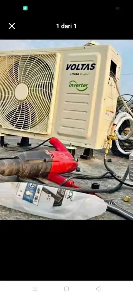 Jasa servis AC kulkas mesin cuci kompa air dll