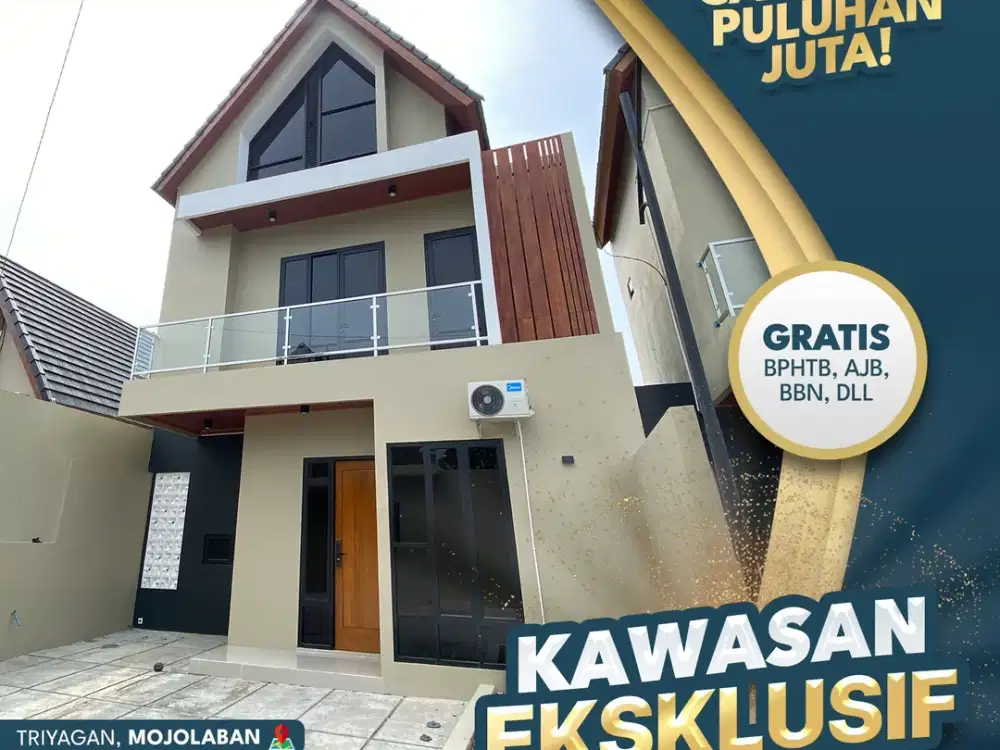 Perumahan 2 Lantai Scandinavian Di Kota Solo