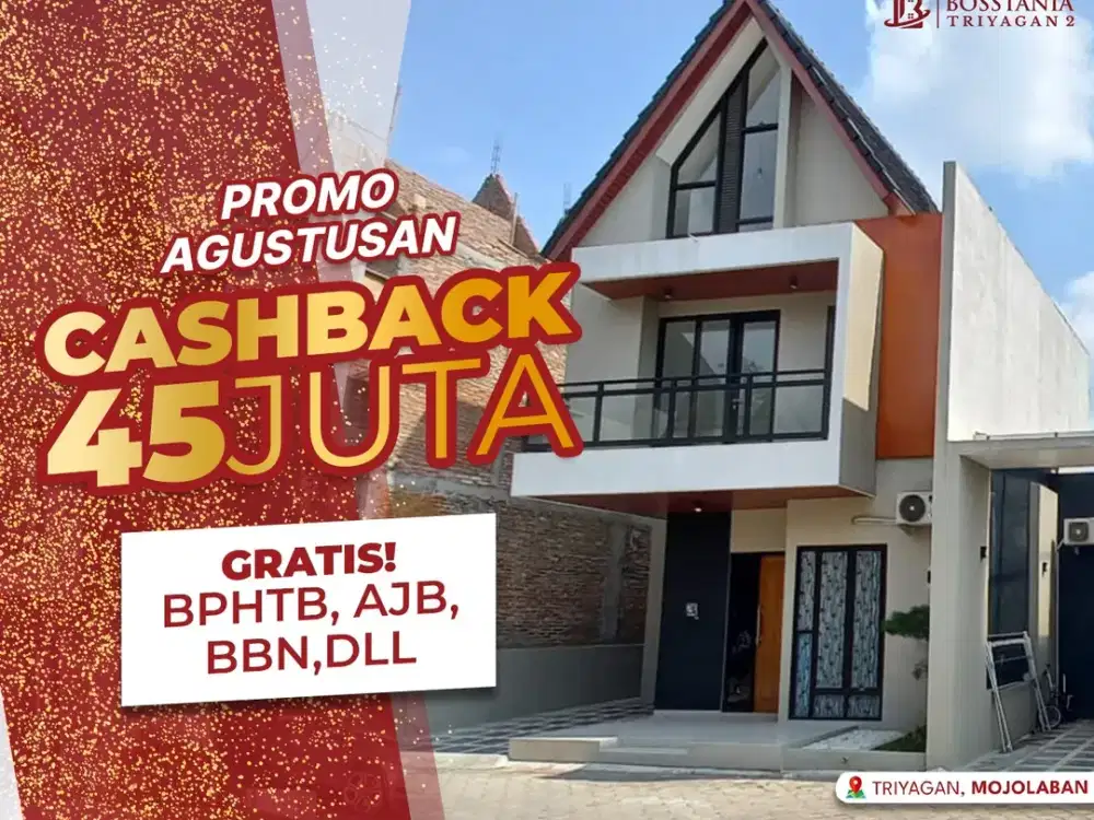 Investasi Properti Dekat Kampus UNS - Rumah Mewah Harga Menguntungkan