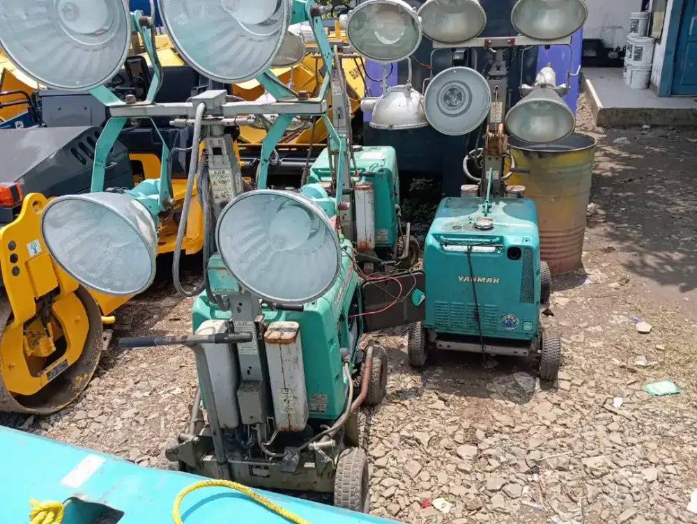 Dijual Light Tower Yanmar YDG300VS Tower Lamp Build Up Harga DP