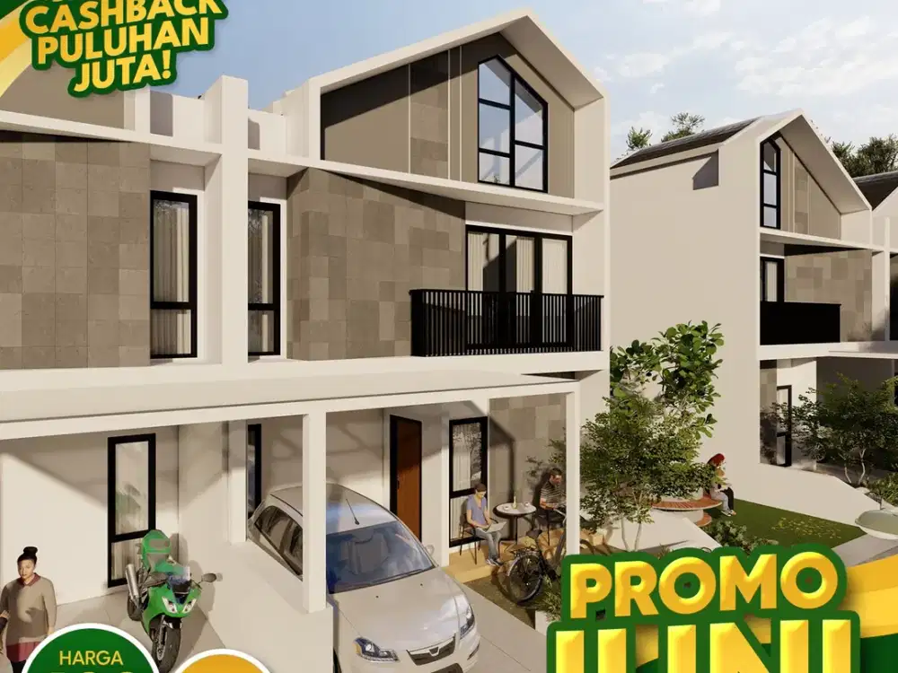 Rumah Cantik 2 Lantai di Sekitar UNS Solo