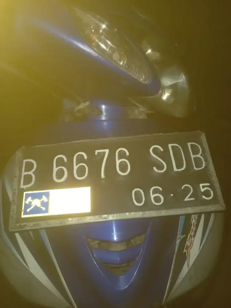 HONDA Kharisma X 125D 2005 warna biru silver