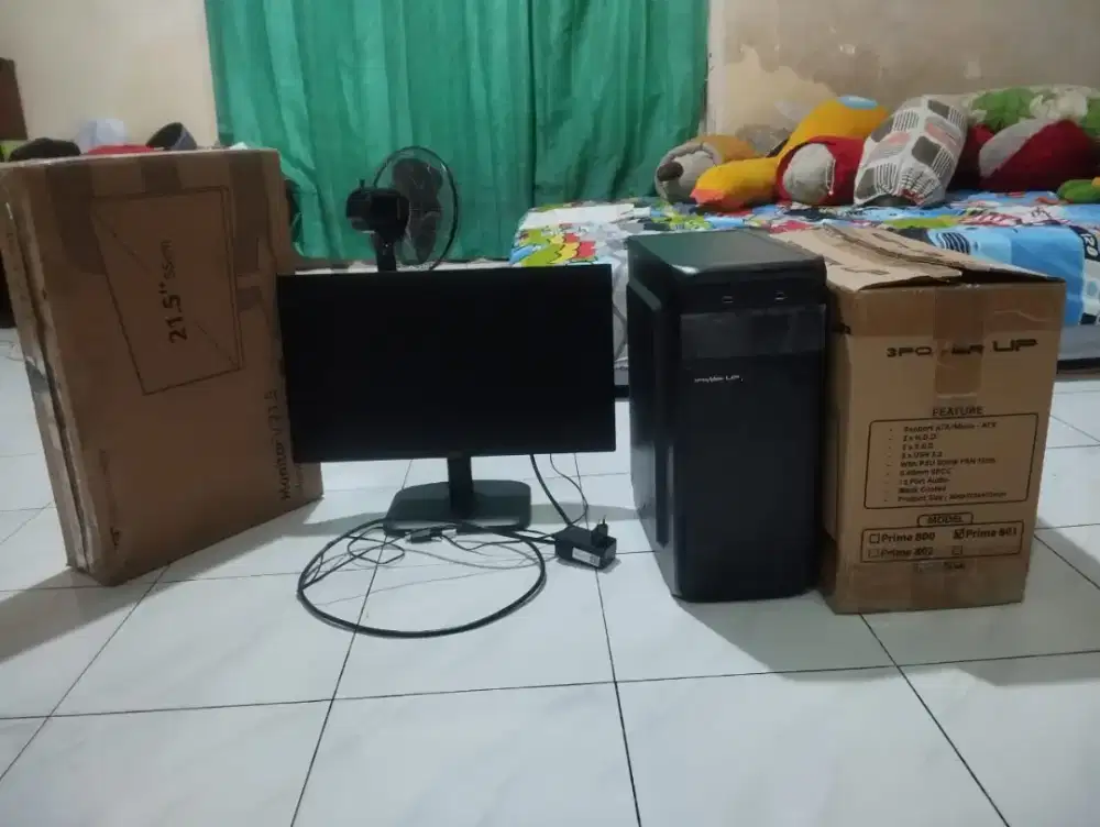 1set Pc intel core i5 4590s Ram 16gb hdd 500gb vga 1gb ddr3