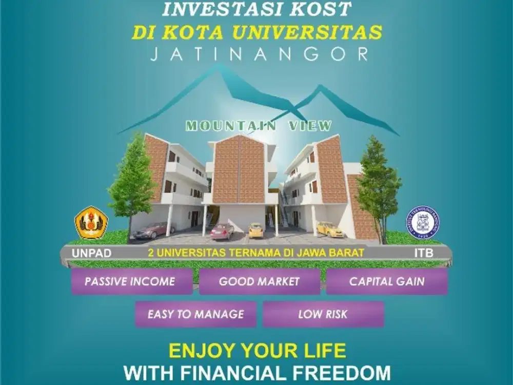 Dijual Kostan Ready 8-kamar Furnished dekat Kampus ITB, UNPAD, IPDN, IKOPIN