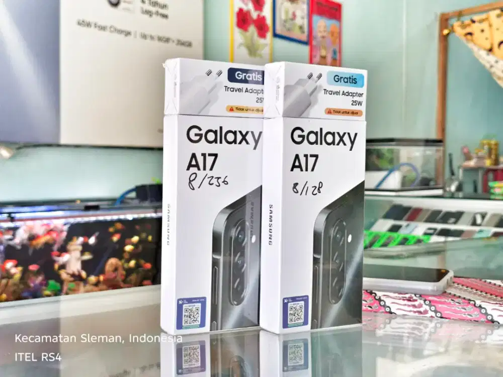 SAMSUNG A17 4G 8/256 NEW SEGEL FREE ADAPTOR